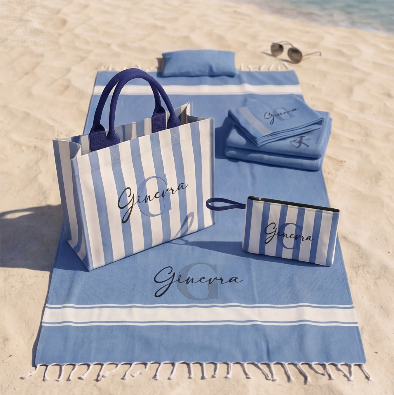 Set Mare 2026 - Borsa, Pochette e Telo Mare