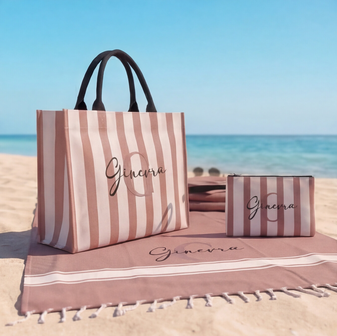 Set Mare 2026 - Borsa, Pochette e Telo Mare
