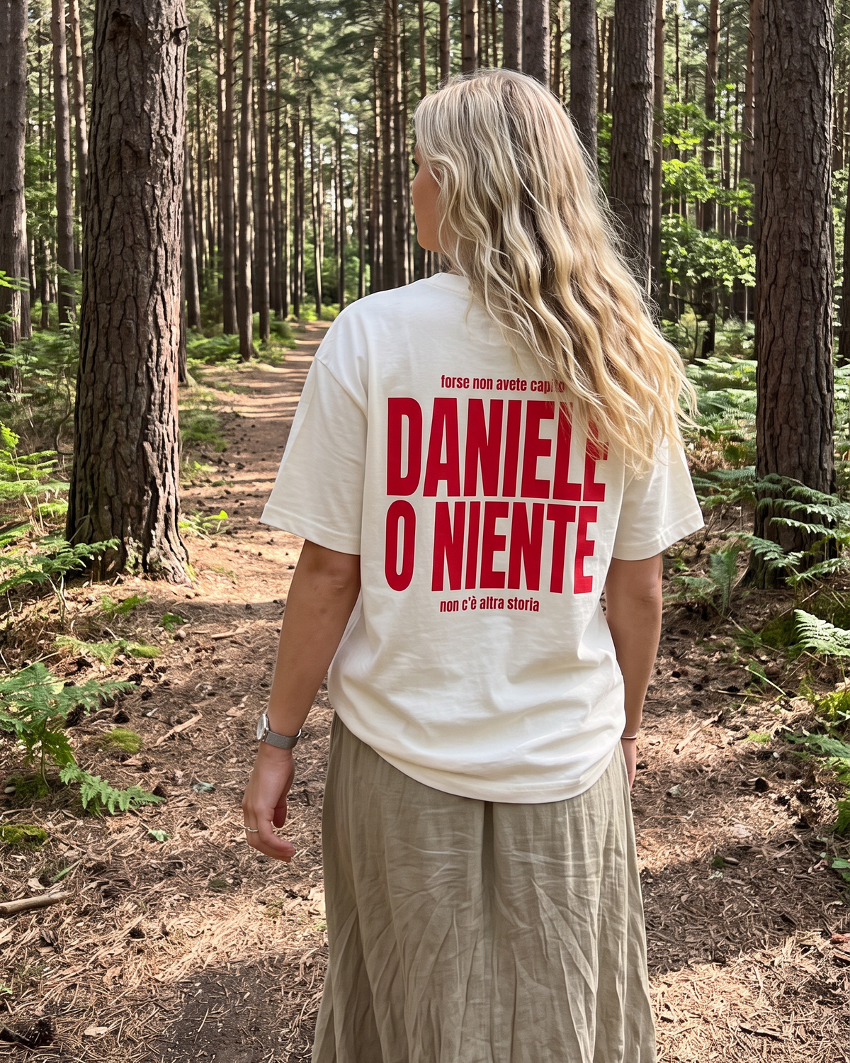 T-shirt *NOME* O NIENTE